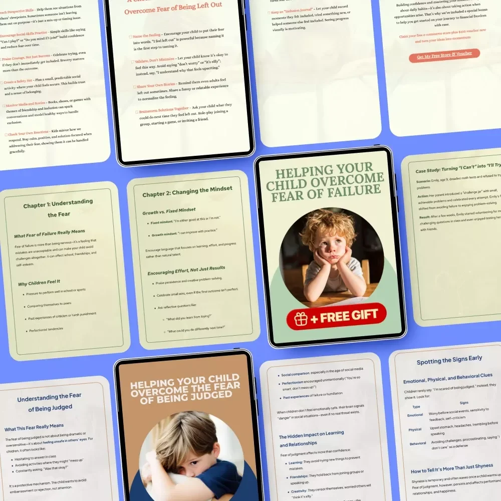 Raising Your Brave Hero with a Fear Support Bundle – Digital Download for Overcoming Fear