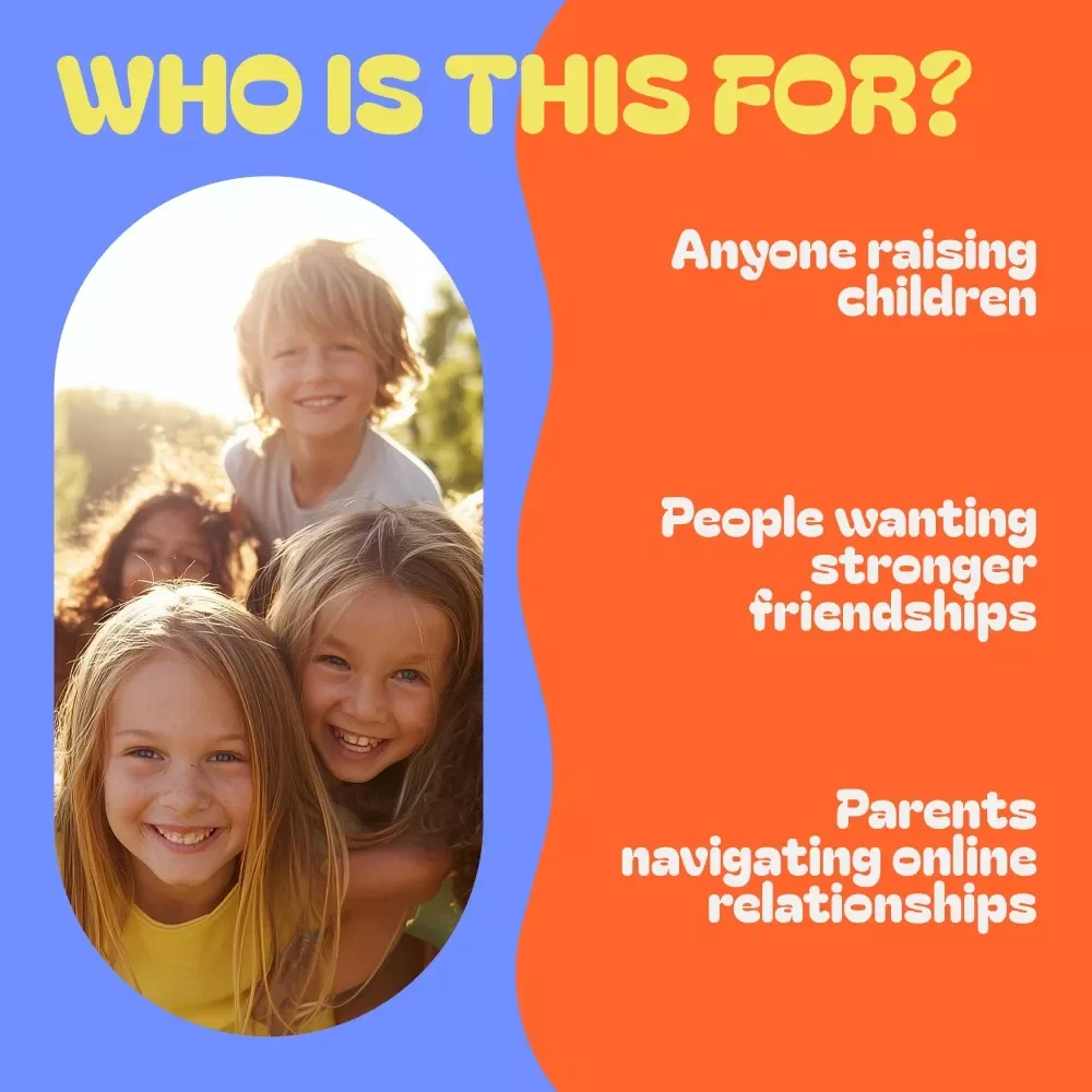 Strong Bonds Toolkit for Kids' Friendships - A 3-in-1 Digital Bundle for Parents