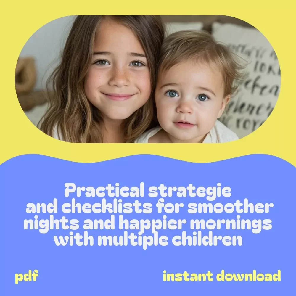 Big Family Toolkit for Calm Nights and Happy Mornings - Digital Download Bundle