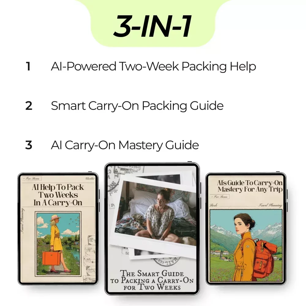 One Bag, Two Weeks, Zero Stress – How to Pack a Carry On for Two Weeks