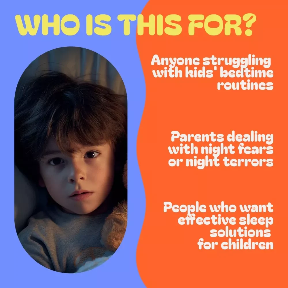 Peaceful Nights System for Worried Sleepers - 4-in-1 Bundle to Calm Kids’ Night Fears