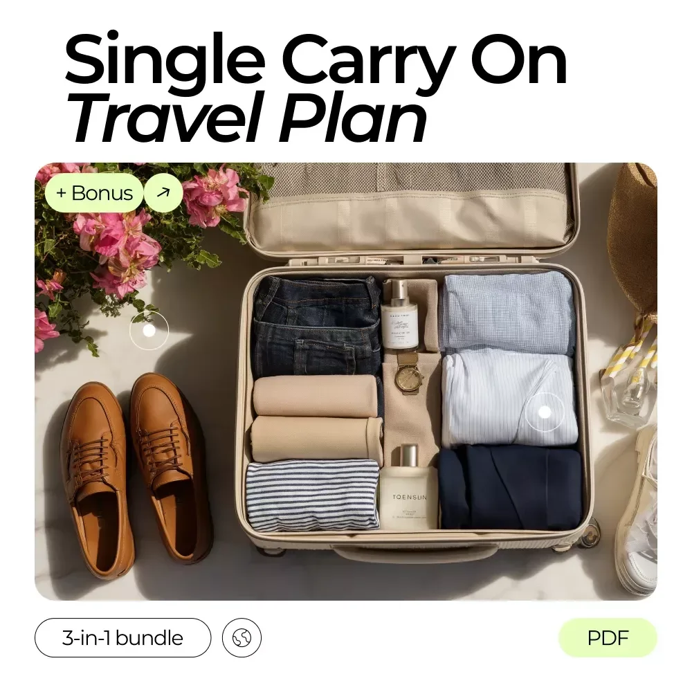 Everything You Need in a Single Carry On – How to Travel with Carry On Only