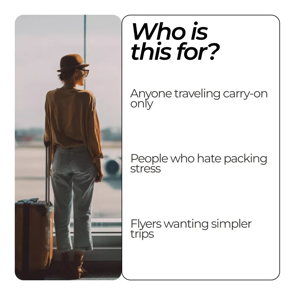Fly Comfortably with One Carry-On | Packing a Carry On for Flight Survival Bundle