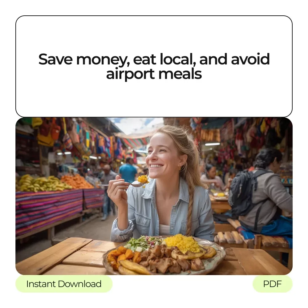 The Smart Way to Eat on the Road: Save Money on Food While Traveling
