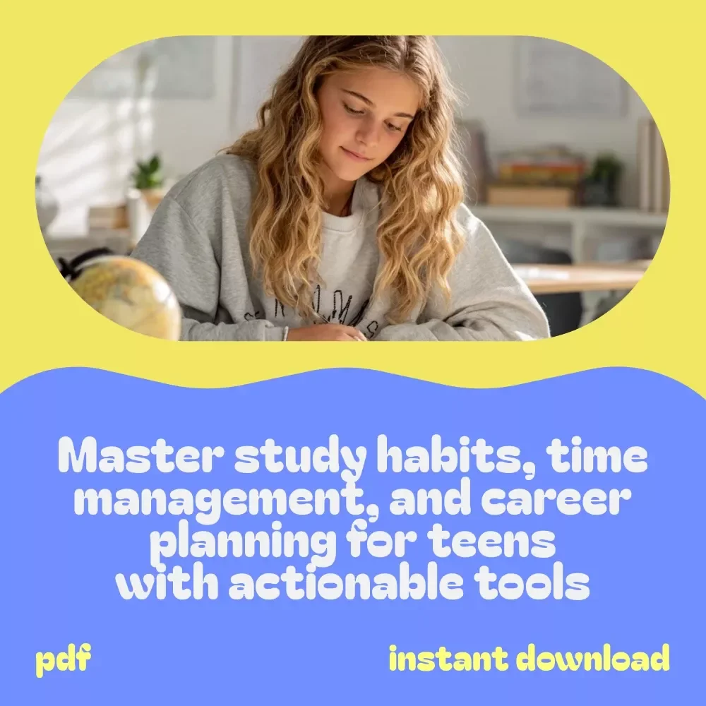 Focus & Follow-Through Toolkit for Teens: Study, Career & Extracurricular Success Bundle