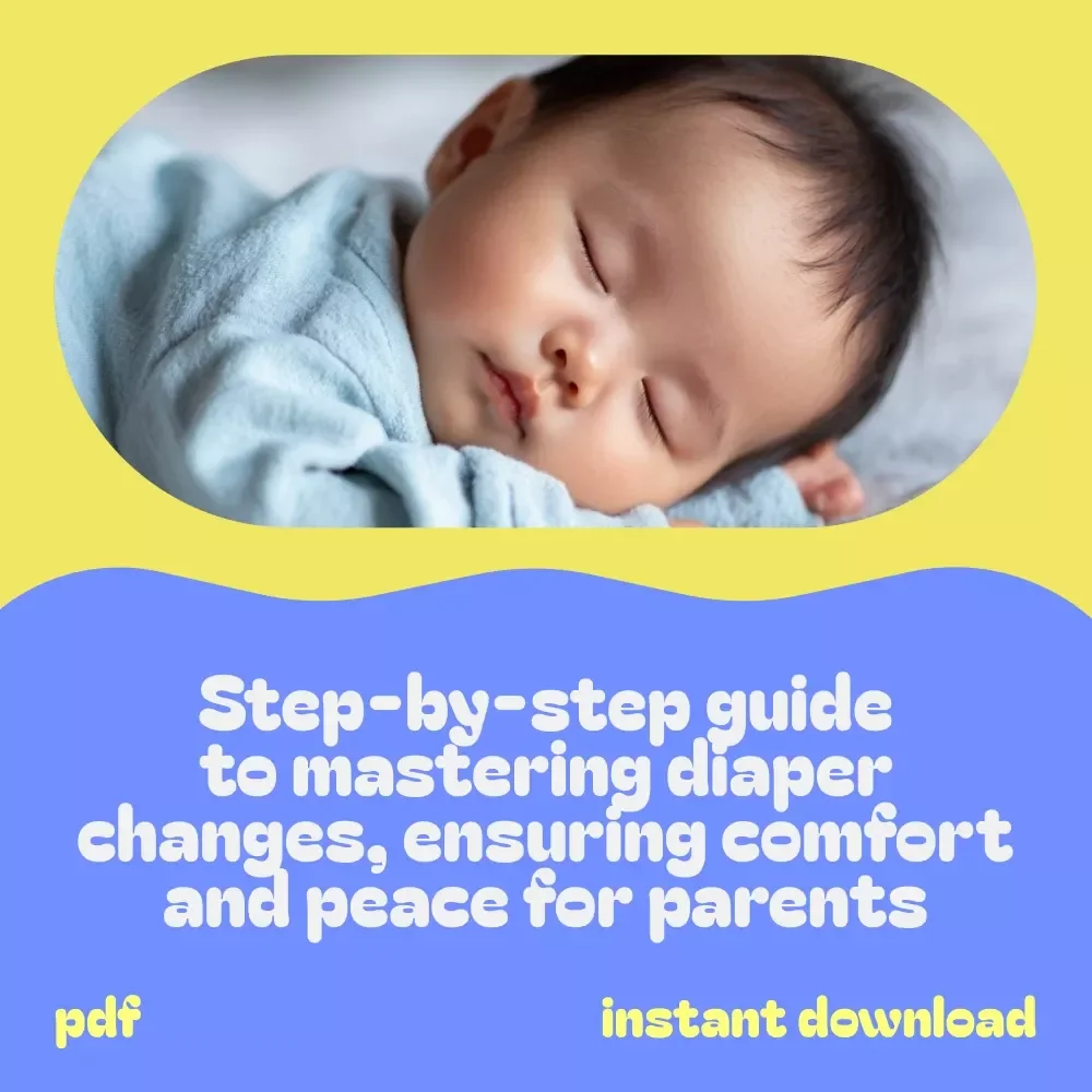 Clean & Calm System for Diaper Changes: 3-in-1 Bundle - Diapering Guide, Hacks, & Checklist