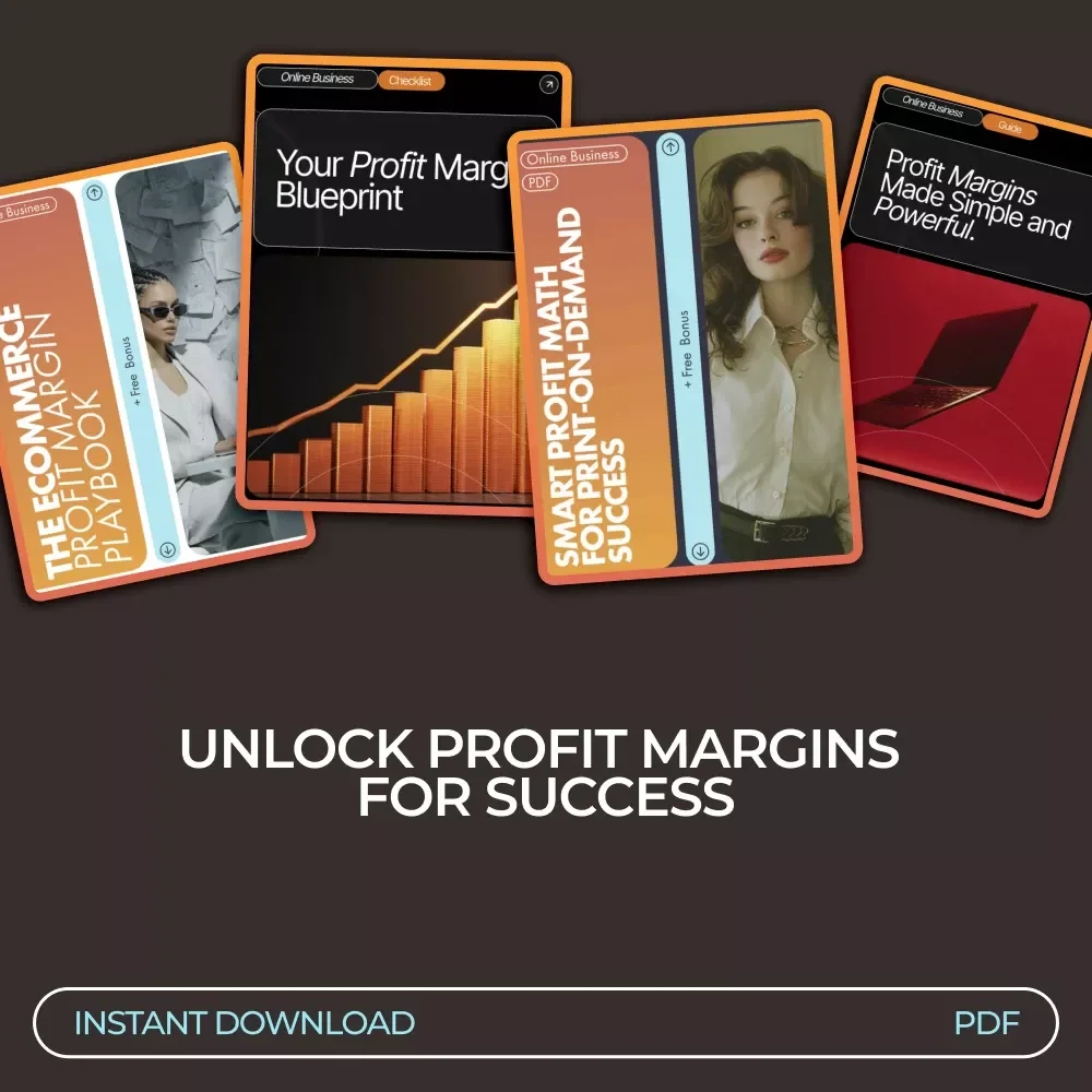 Profit Margin Basics Bundle: 4-in-1 Guide for Ecommerce Success