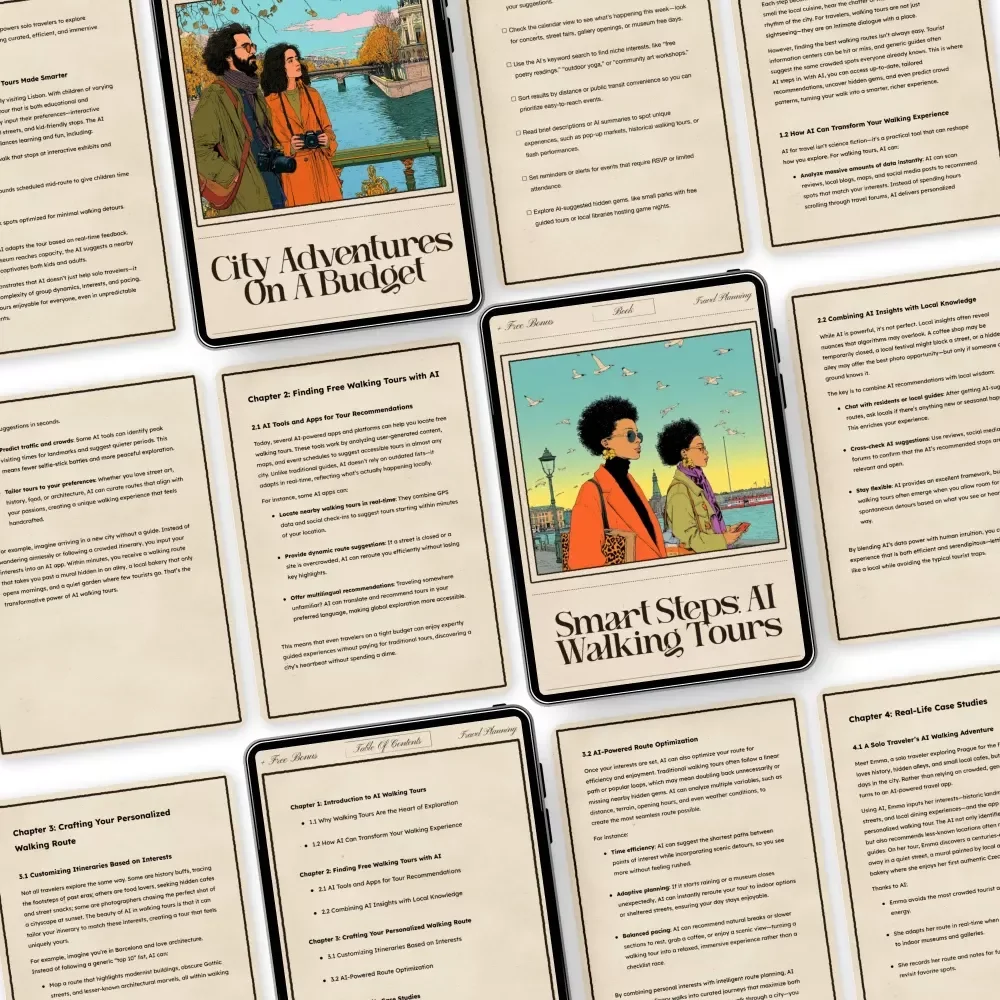 Your Smart System for No-Money City Experience: 3-in-1 Bundle of City Adventures
