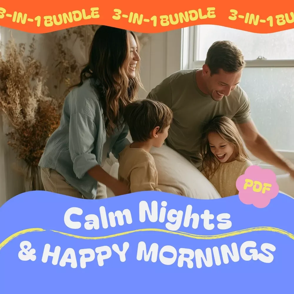 Big Family Toolkit for Calm Nights and Happy Mornings - Digital Download Bundle