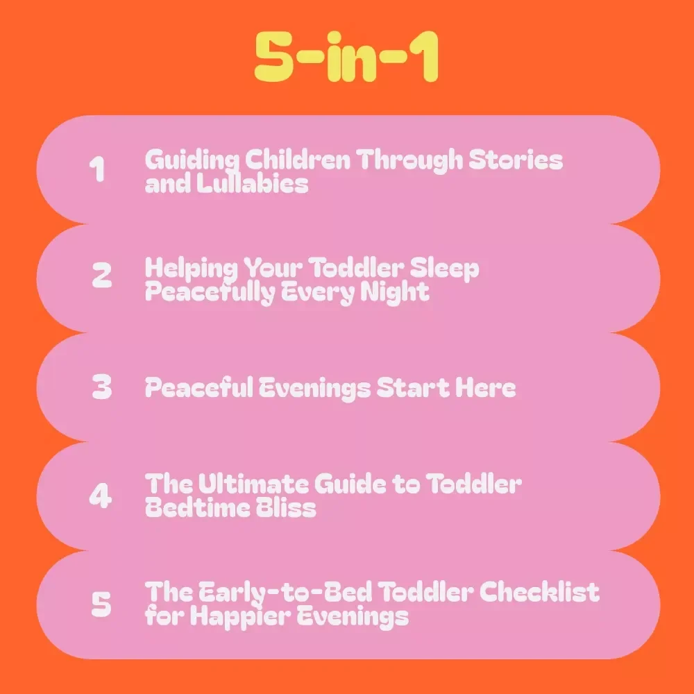 Sweet Dreams Toolkit for Toddler Nights: Guides, eBooks & Checklists for Peaceful Sleep