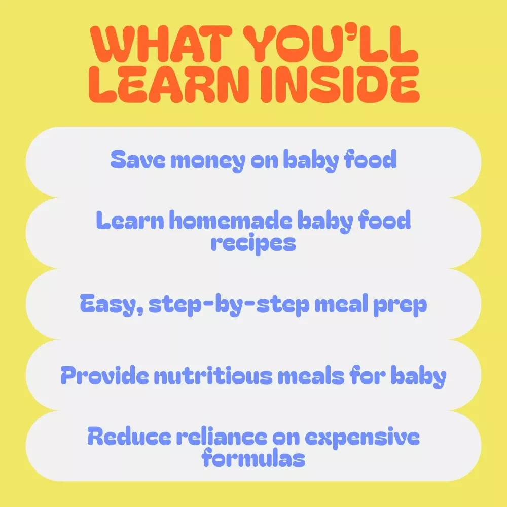 The Essential System to Feed Your Baby Well on a Budget - 3-in-1 Digital Bundle