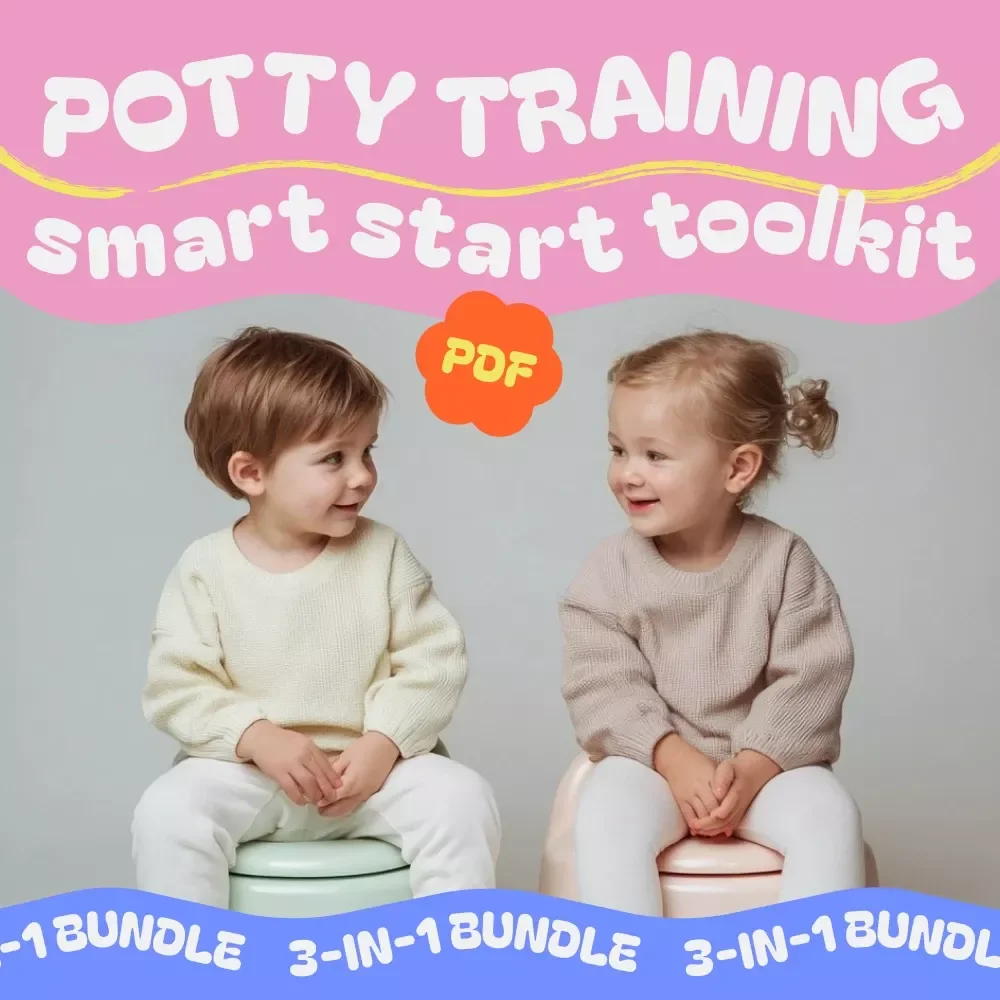 Your Smart Start Toolkit for Potty Training - 3-in-1 Digital Download Bundle