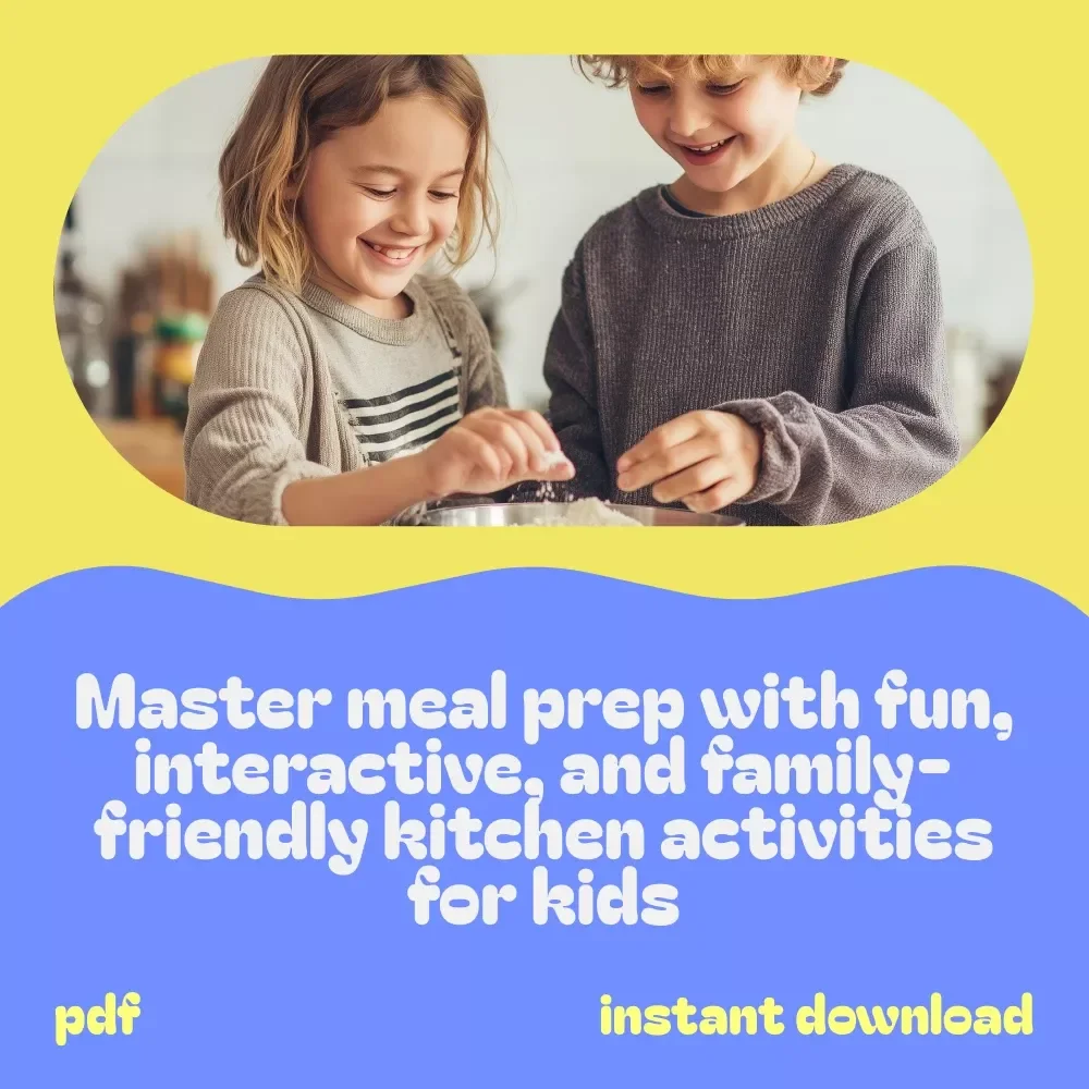 Cooking Together Bundle for Family Fun: Little Chefs in Action, Meal Prep Made Fun & More
