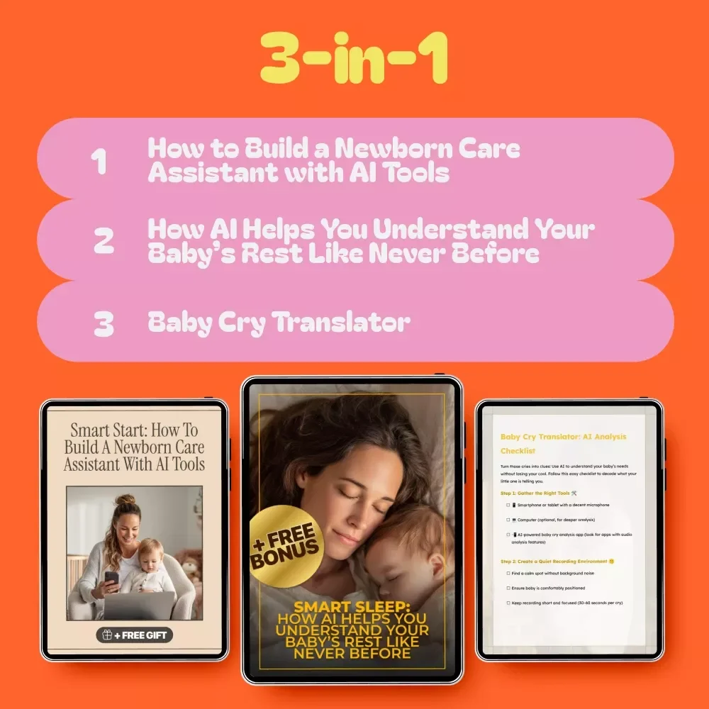 Build Your Baby Helper with an AI Support System – 3 in 1 Bundle for Newborn Care