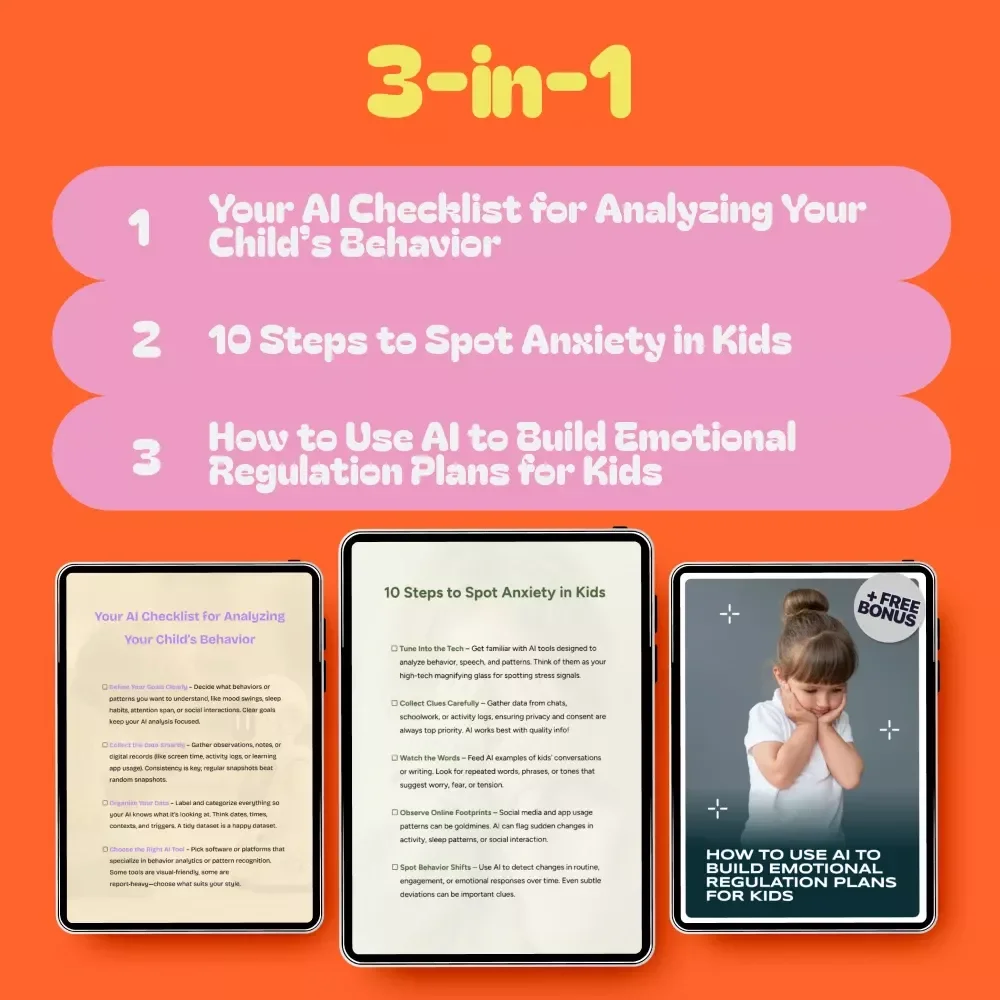 AI-Powered Clarity Bundle for Kids’ Behavior: Analyzing, Understanding, and Managing Emotions