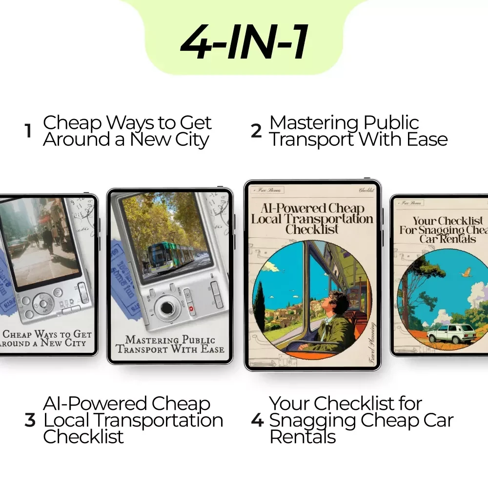 A Smart Bundle for a Clever City Explorer: Cheap Ways to Get Around a New City