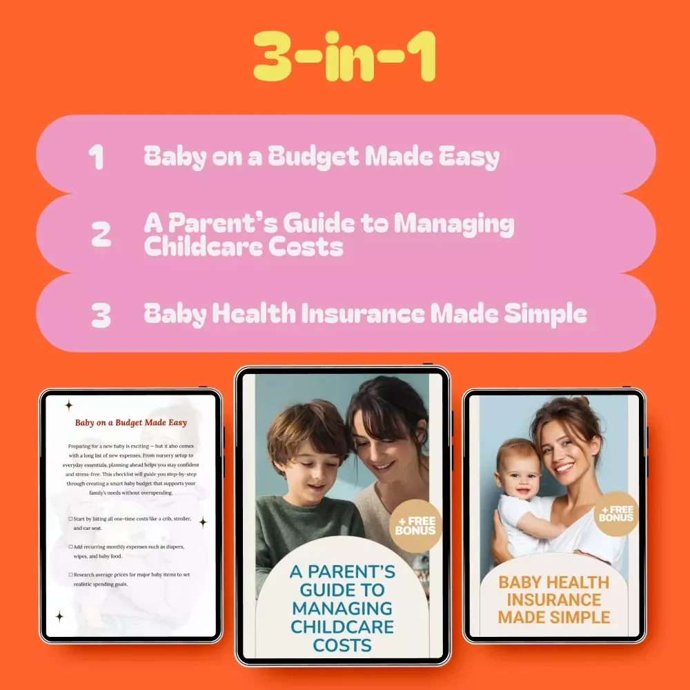 Plan, Save, Relax with a Baby Budget Toolkit – 3-in-1 Digital Download Bundle