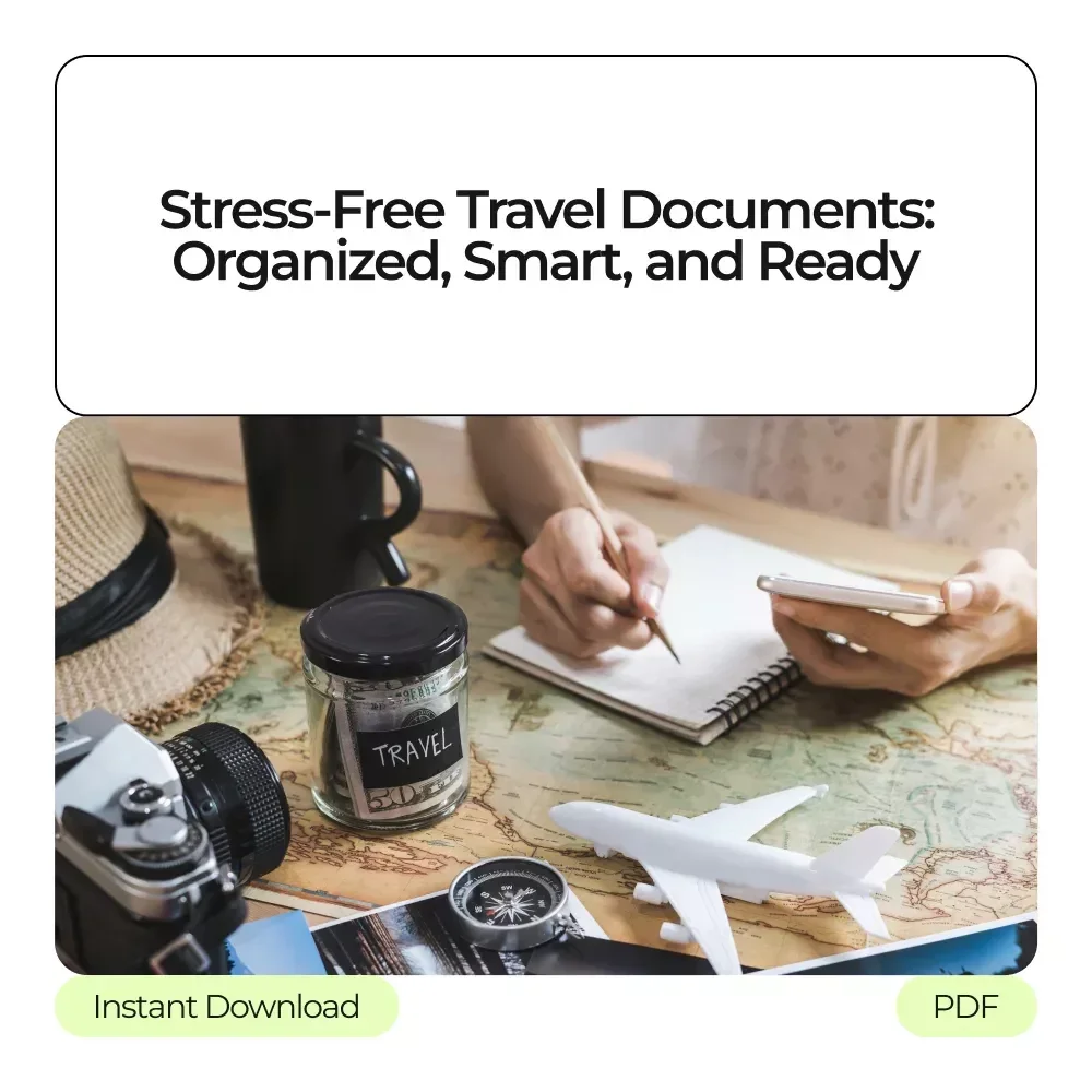Your Stress-Free Travel Document Bundle – Document Checklist Before You Travel