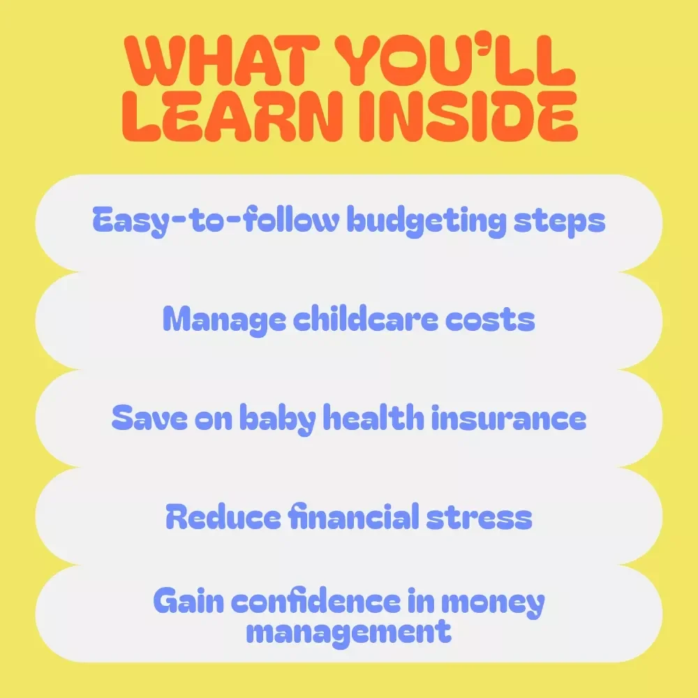 Plan, Save, Relax with a Baby Budget Toolkit – 3-in-1 Digital Download Bundle