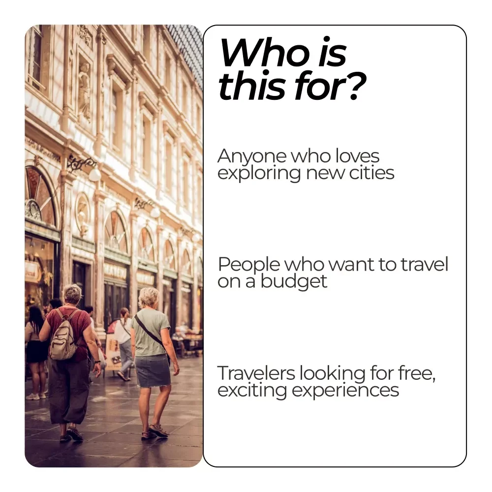 Your Smart System for No-Money City Experience: 3-in-1 Bundle of City Adventures