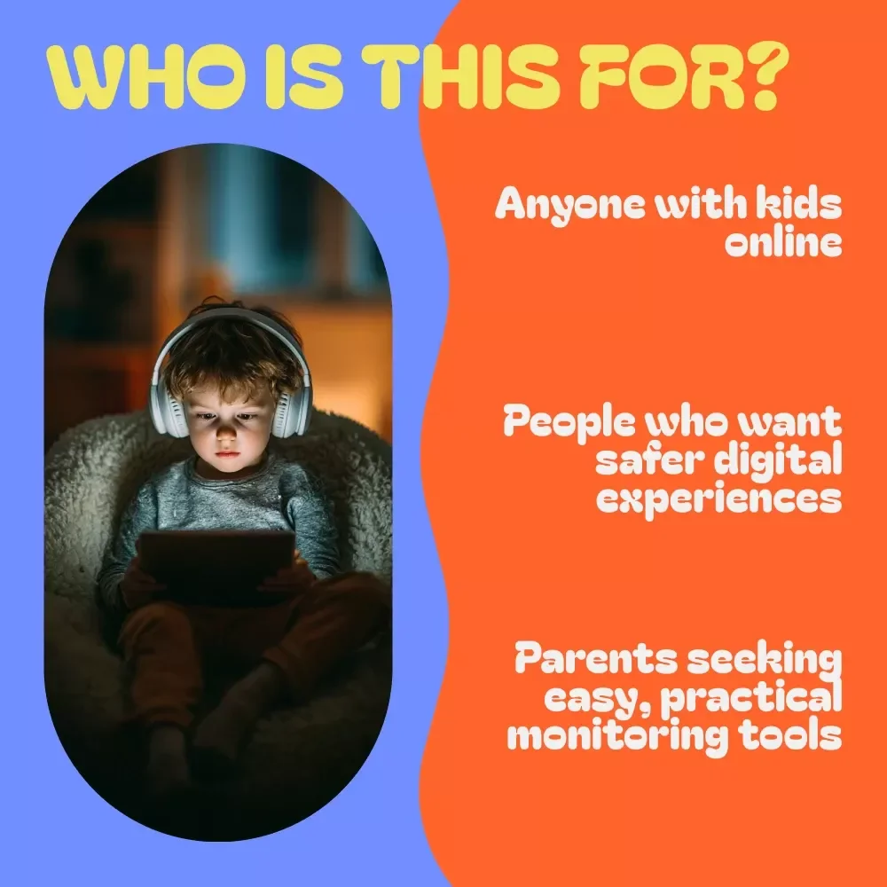 Smart Monitoring System for Kids' Digital Lives – 5-in-1 Bundle for Parents
