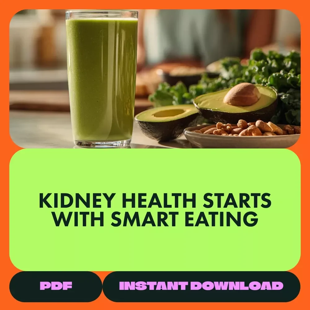 A Balanced Diet Plan for Kidney Disease Management: 3-in-1 Bundle of Guides, eBooks & Checklists