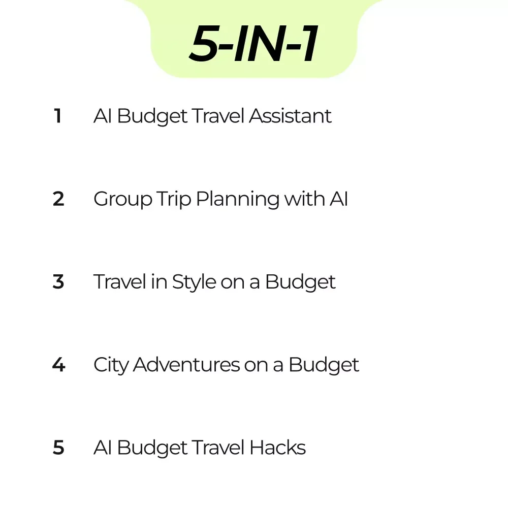 Uncover Affordable Adventures via AI Bundle – AI Budget Travel Assistant