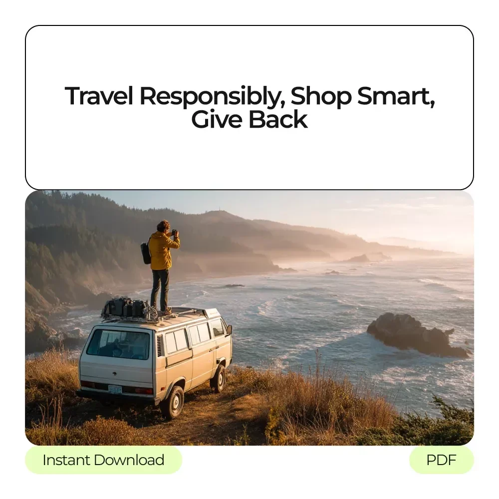 Where Your Travel Choices Matter: How to Be a More Responsible Tourist Bundle