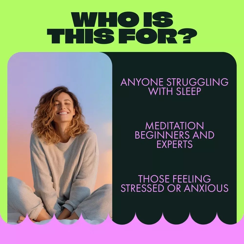 Sleep Better with Meditation Mastery Kit - 5-in-1 Bundle for Deep Restful Sleep