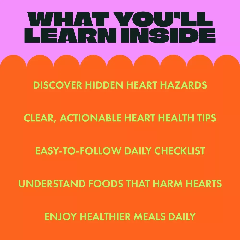 The Essential Foods to Avoid for Heart Health Bundle - 3-in-1 Guides, eBooks & Checklists