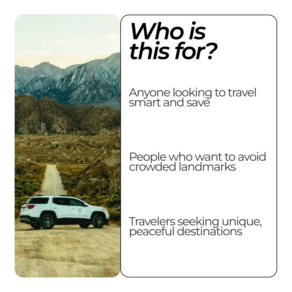 Discover Travel’s Best-Kept Secrets: 4-in-1 Digital Bundle for Travel Dupe Destinations & More