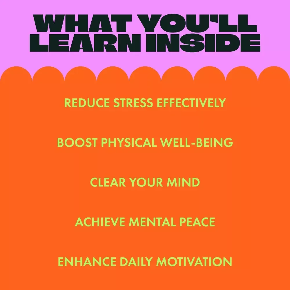 Stress Relief Kit for Healthy Living: 3-in-1 Digital Bundle for Stress Reduction