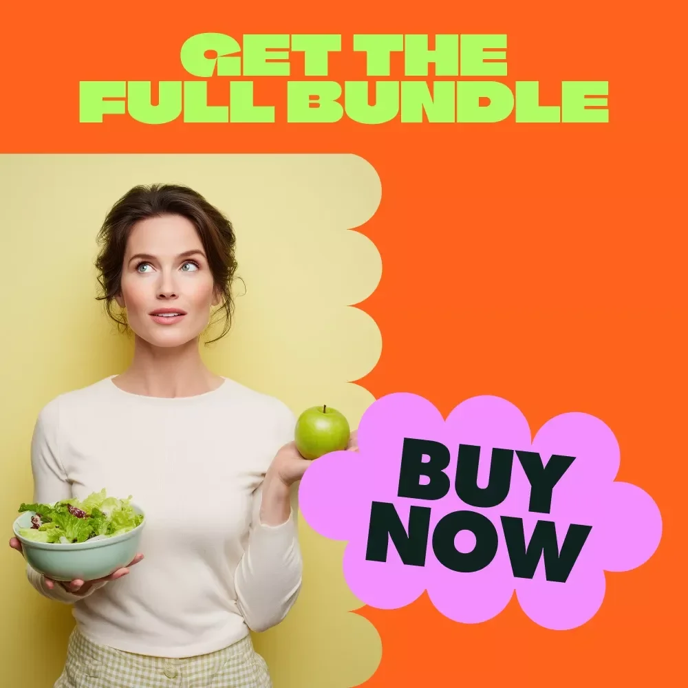 Food for Mental Strength Toolkit: 3-in-1 Bundle for Diet & Mental Health