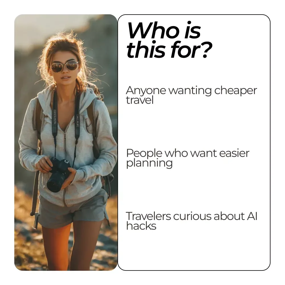 Secret Shortcuts to Cheaper Trips: AI Travel Hacks for Saving Money Bundle