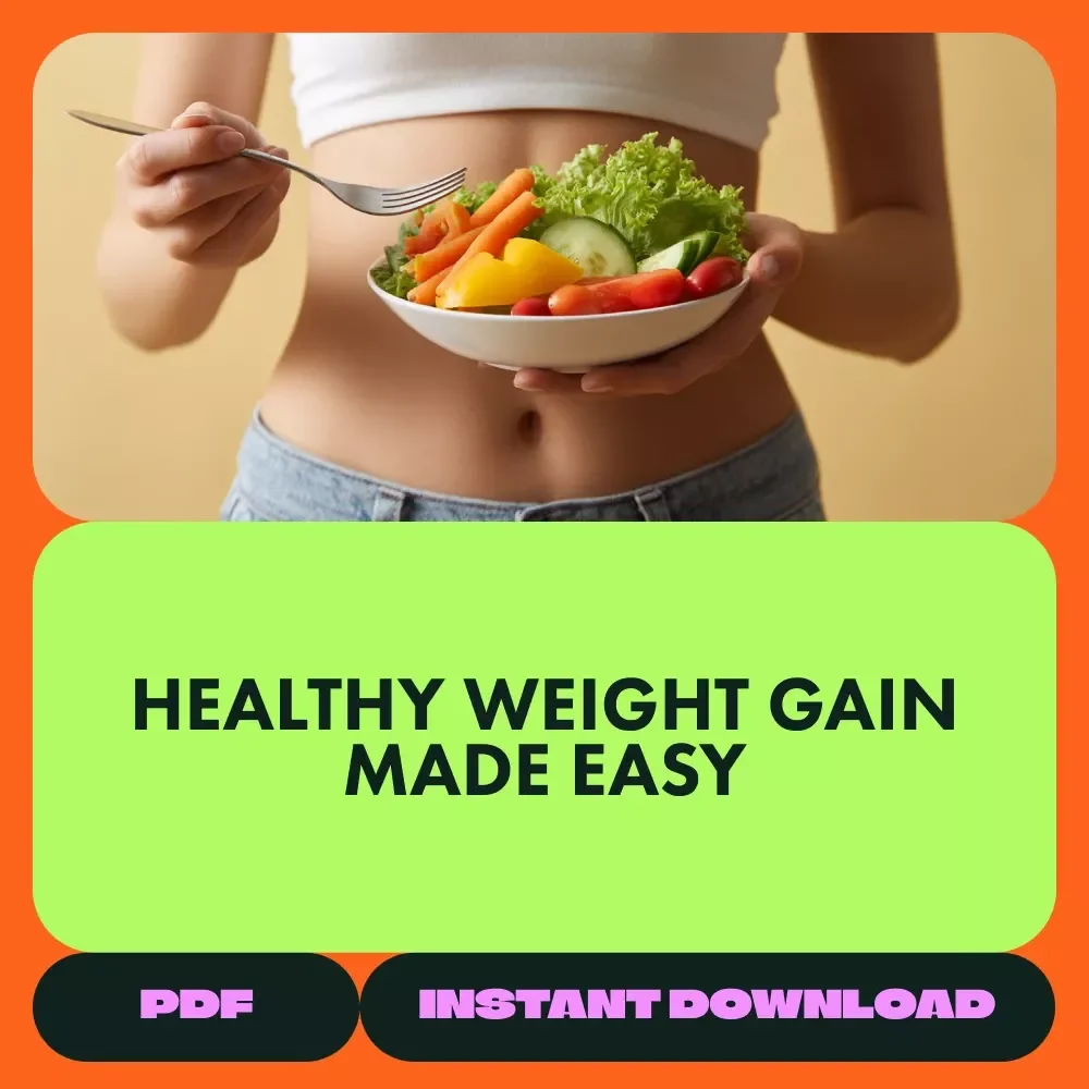 Balanced Muscle Gain Toolkit: 10-in-1 Bundle for Healthy Weight Gain & Sustainable Muscle Growth