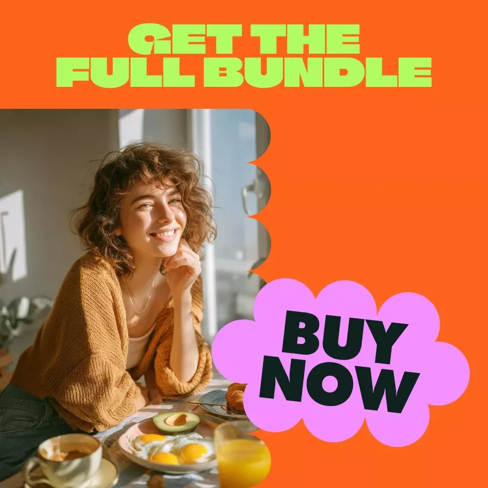Smart Choices for Balanced Eating Bundle - 4-in-1 Digital Download Guides, eBooks & Checklists