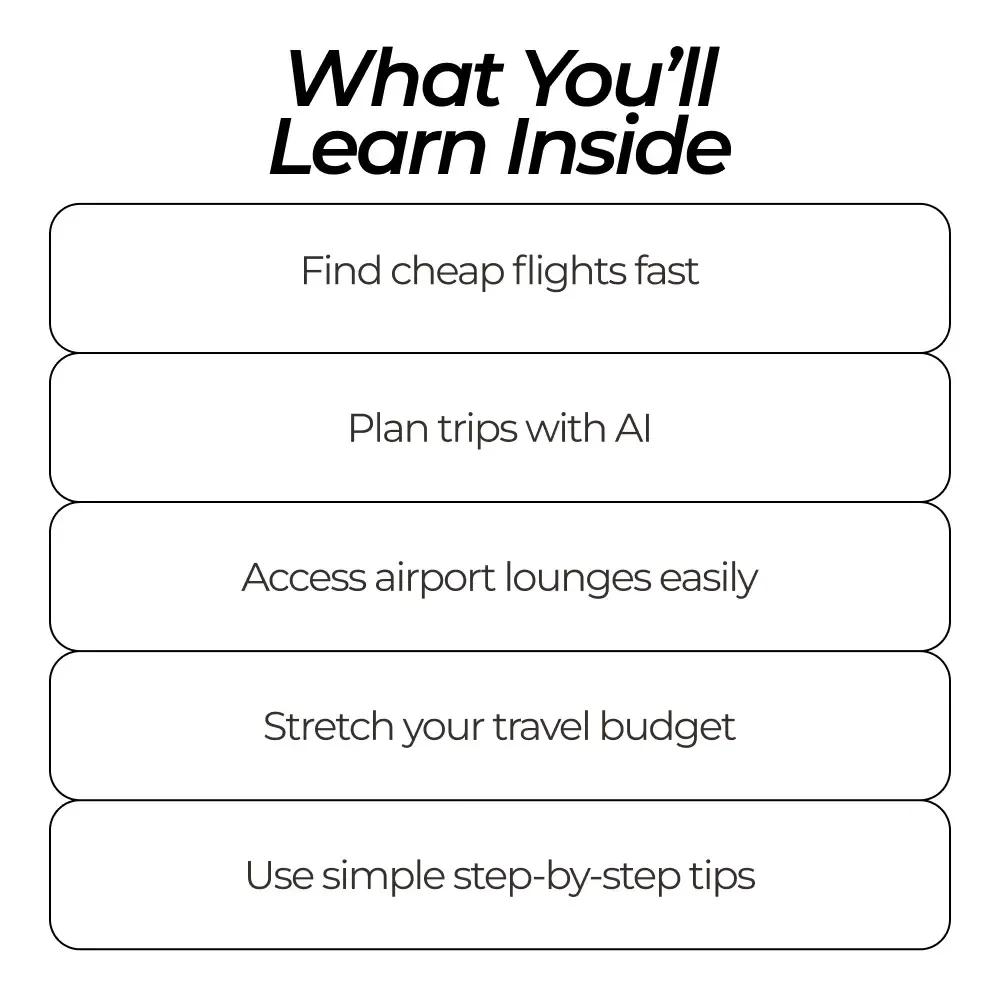 Secret Shortcuts to Cheaper Trips: AI Travel Hacks for Saving Money Bundle
