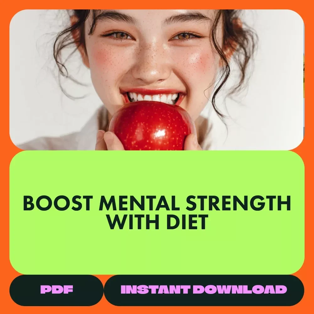 Food for Mental Strength Toolkit: 3-in-1 Bundle for Diet & Mental Health