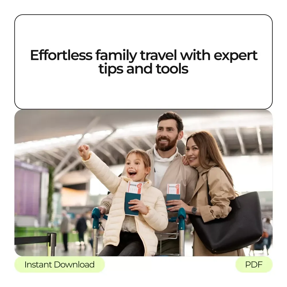 Smart Parent’s Flight Plan: 4-in-1 Family Travel Hacks for Flying with Kids