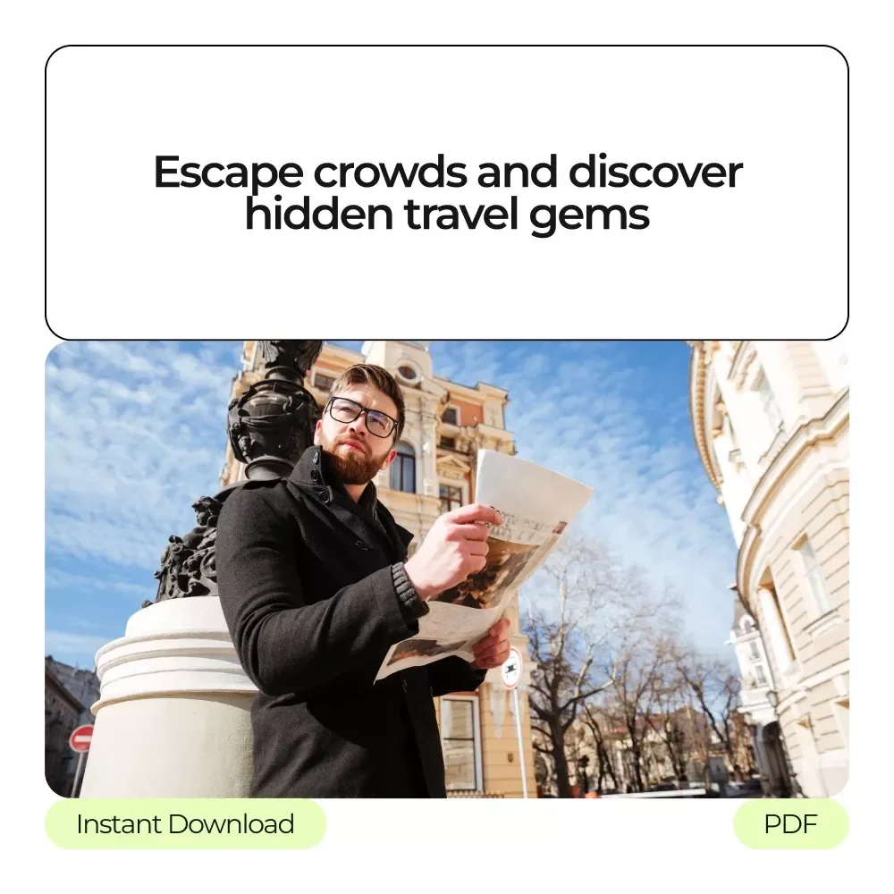 Your System of Exploring Hidden Wonders with No Chaos | 3-in-1 Digital Travel Bundle