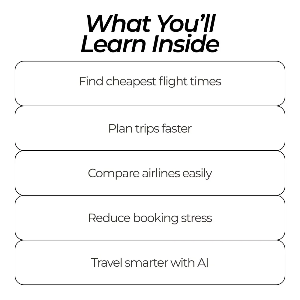 AI Bundle to Never Overpay for Flights Again – ai find cheapest time to book flights