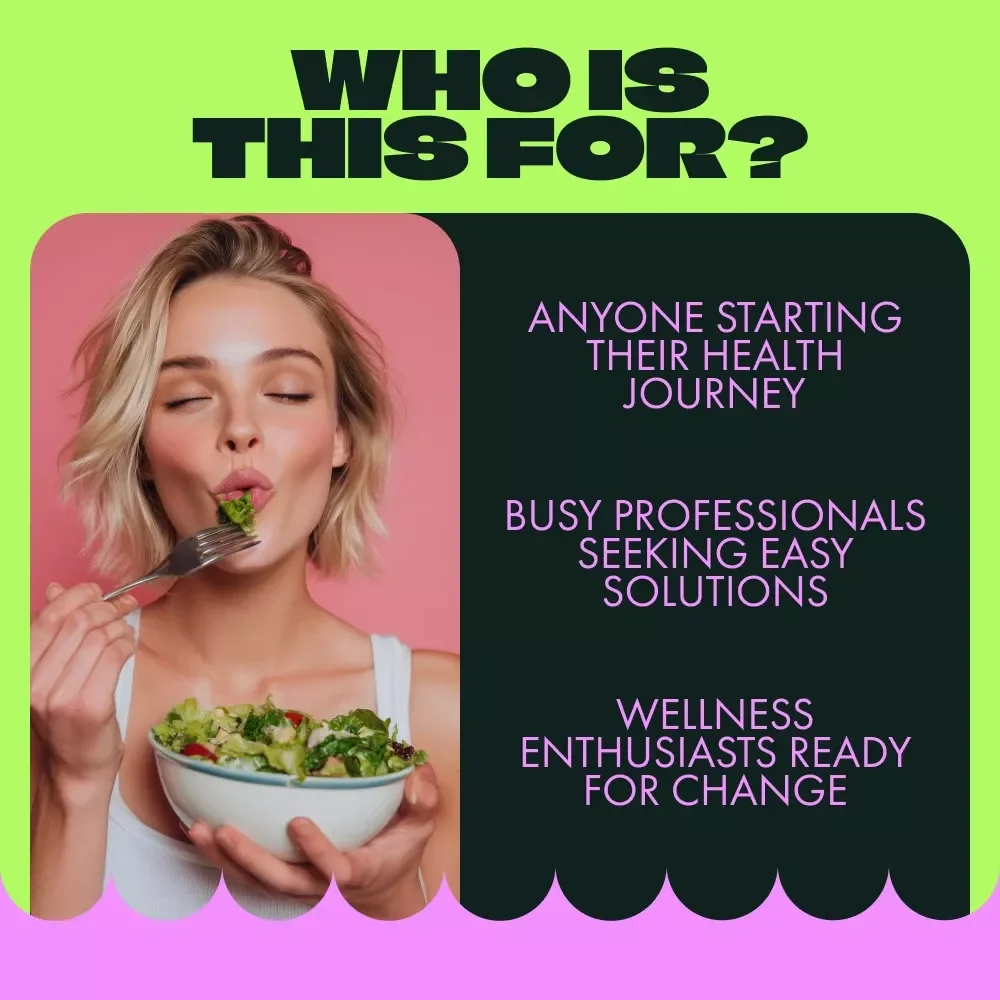 Healthy Eating Starter Bundle | 5-in-1 Digital Guides & Checklists for a Healthy Diet