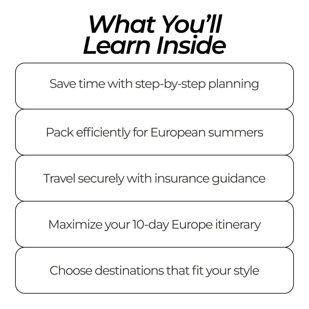 Planning System for Your First Europe Adventure – How to Plan a Trip to Europe for the First Time