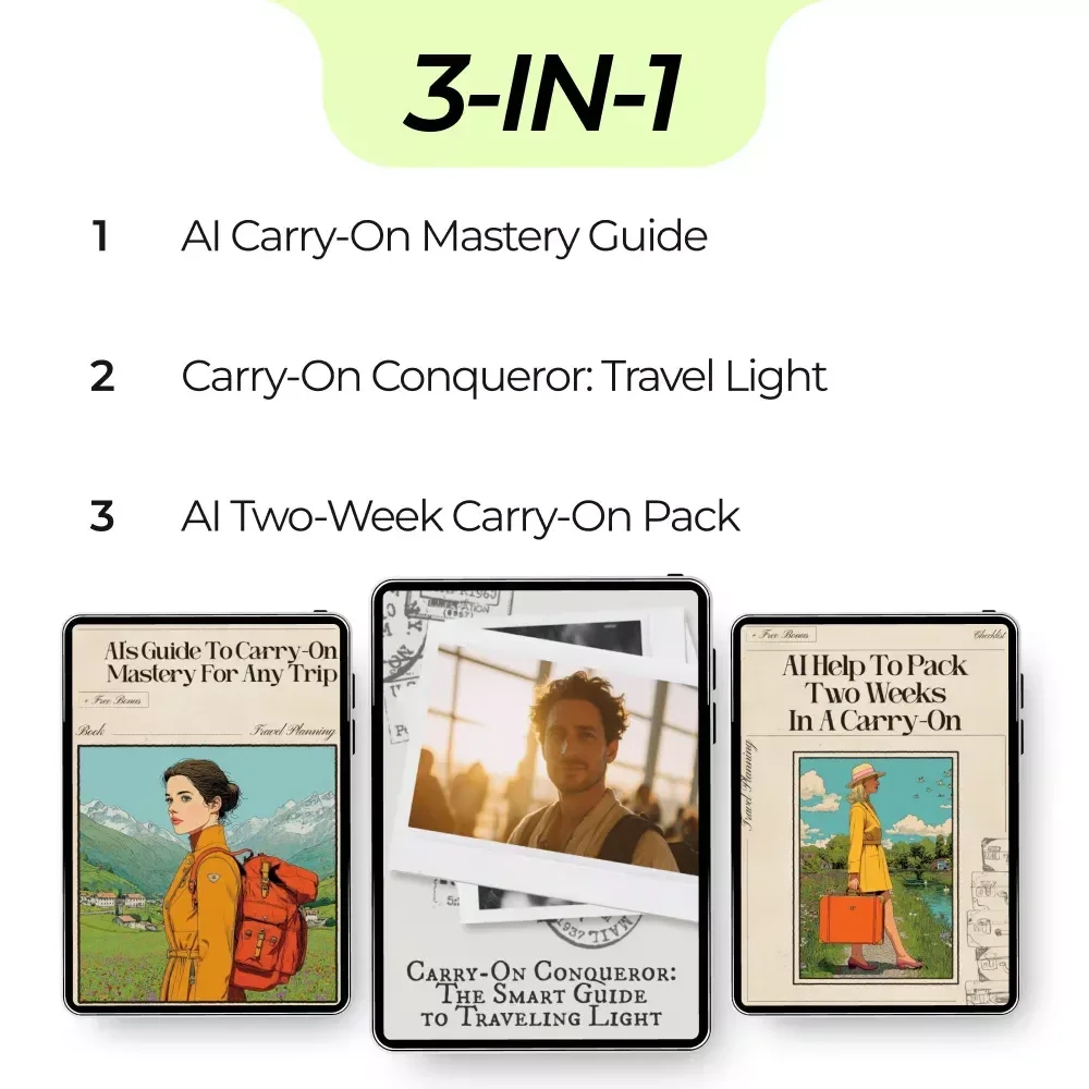 Embracing Carry-On Lifestyle: AI Carry On Only Packing Guide for Any Trip