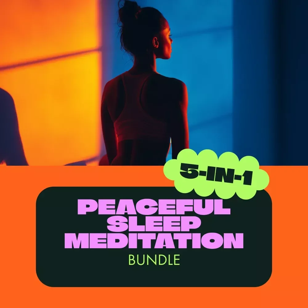 Peaceful Sleep Meditation Toolkit for Deep Rest - 5-in-1 Bundle of Guides & eBooks