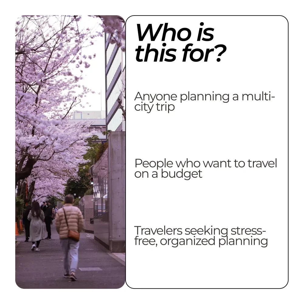 Embracing Many Cities with One Smart Budget - Multi-City Travel Planning Bundle
