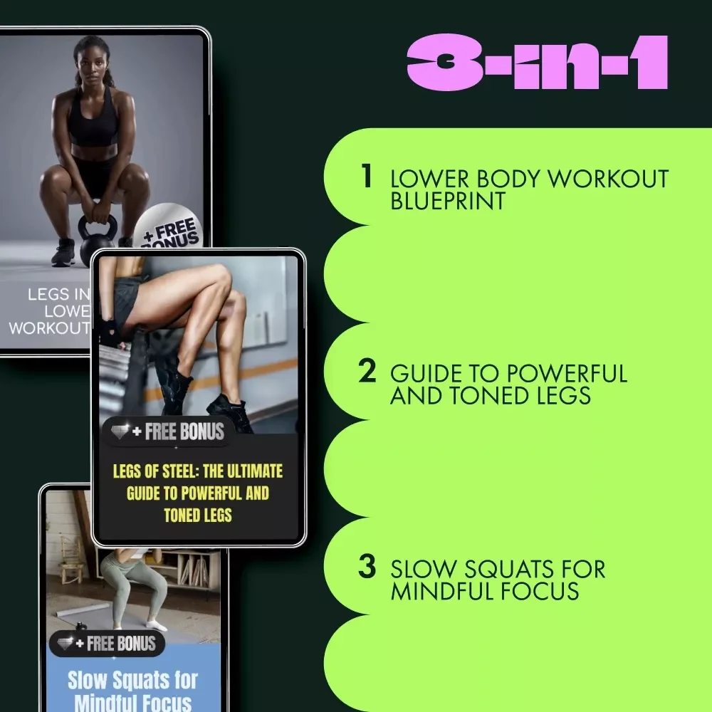 The Smart Squat Training Bundle: Squat Workout Routine, eBooks & Guides for Toned Legs