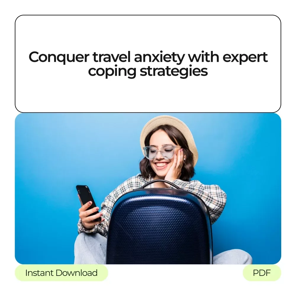 Steady Nerves System for Every Journey: 4-in-1 Travel Anxiety Coping Strategies Bundle