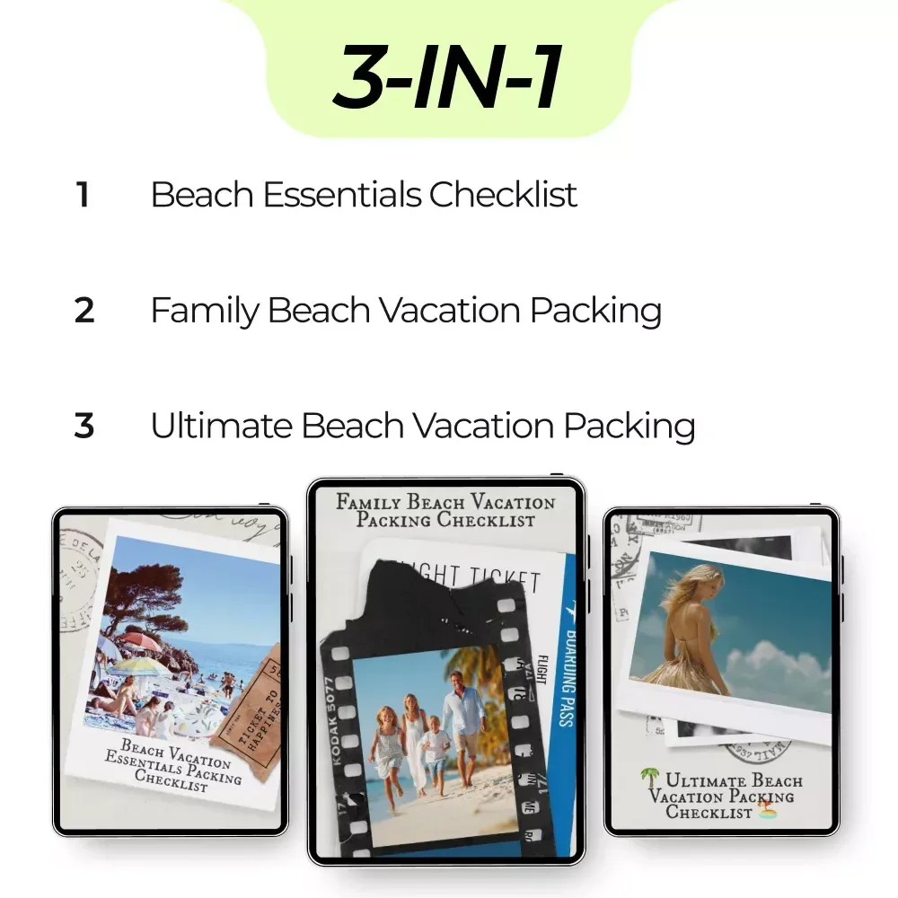 Your Essential Toolkit from Sunscreen to Sunset – Beach Vacation Essentials Packing List
