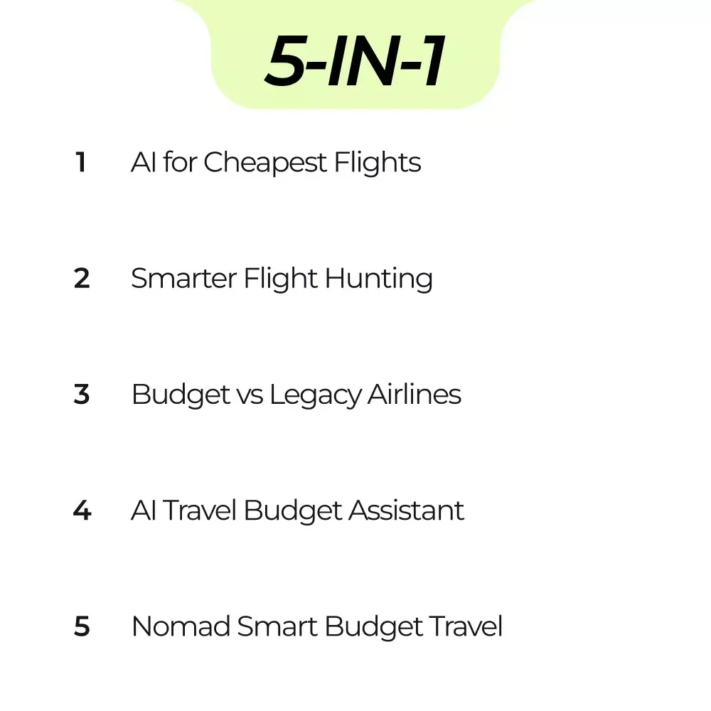 AI Bundle to Never Overpay for Flights Again – ai find cheapest time to book flights